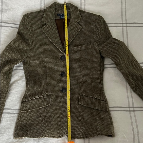 Ralph Lauren Blue Label Olive Blazer - Picture 10 of 14